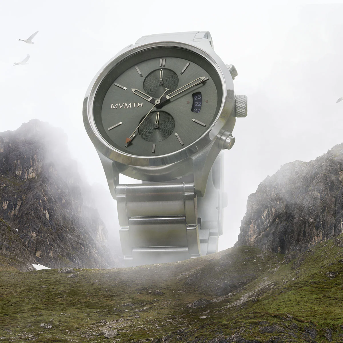 Havoc Chrono Rebel Green 44mm