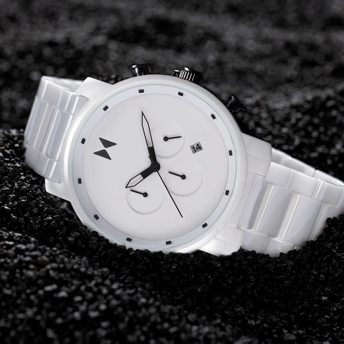 Chrono Ceramic Gloss White 45mm